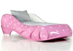 Lit Chaussure Pour Fille Rose 90x190 Cm