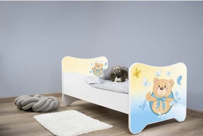 Lit Enfant Avec Sommier Et Matelas Ourson 70x140 Cm – Image 4