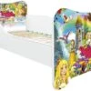 Lit Enfant Avec Sommier Et Matelas Princesses 70x140 Cm