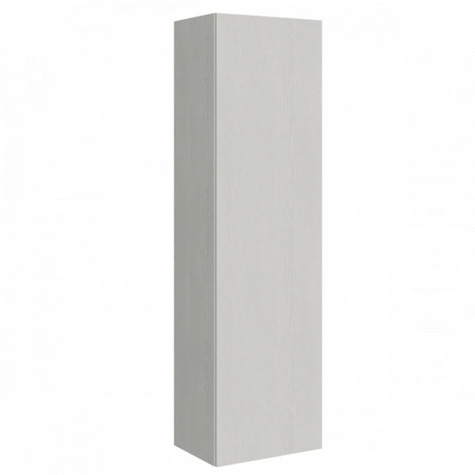 Lit Escamotable 120x190 Cm Avec 1 Colonne De Rangement 2 Meubles Hauts Bois Blanc Kanto – Image 5