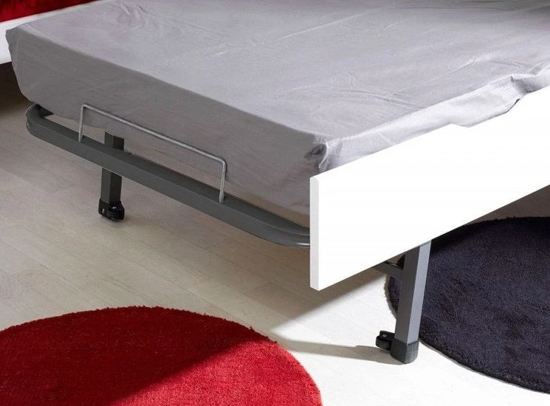 Lit Gigogne 90x190 Cm Bois Blanc Féroé – Image 5