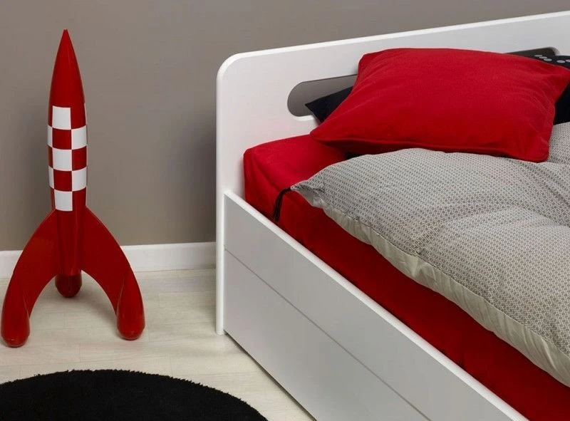 Lit Gigogne 90x190 Cm Bois Blanc Féroé – Image 7