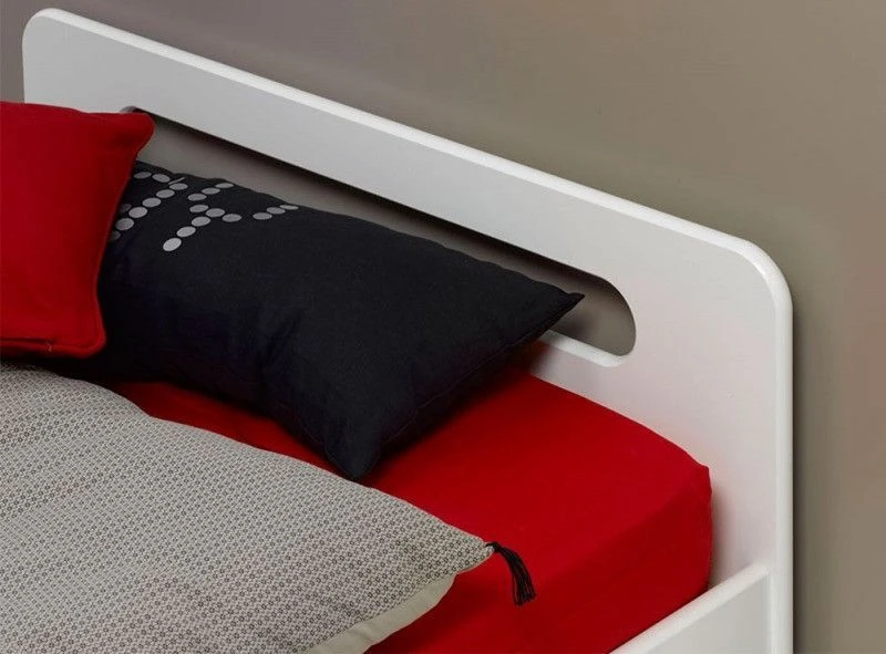 Lit Gigogne 90x190 Cm Bois Blanc Féroé – Image 8