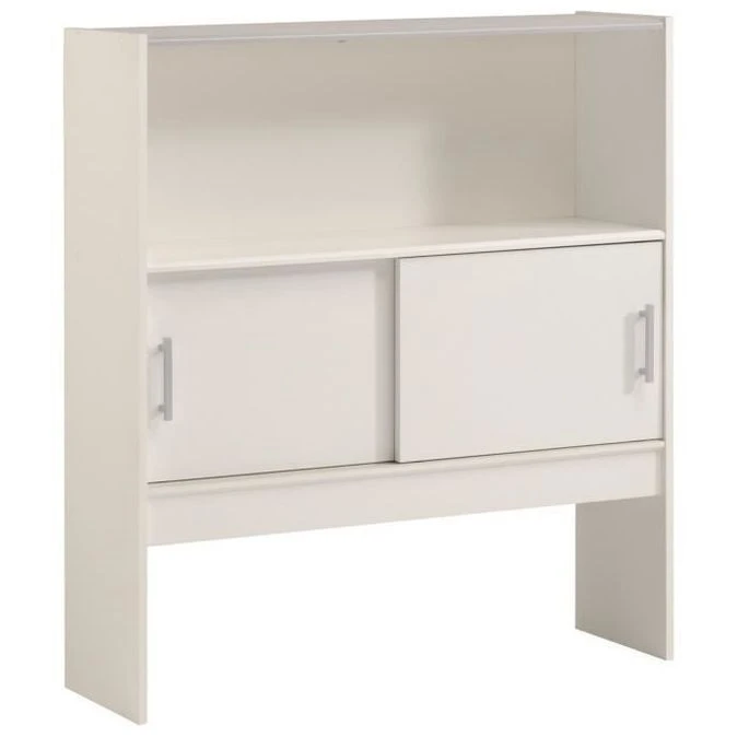 SCOOP Lit Enfant Avec 3 Meubles De Rangement Contemporain Décor Blanc - L 90 X L 200 Cm – Image 5