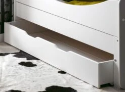 Tiroir De Lit Enfant évolutif Bois Blanc Féroé