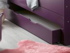 Tiroir De Lit évolutif Enfant Violet Junior Provence 140 Cm