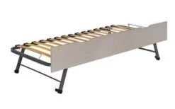 Tiroir De Lit Sur Pieds 90x190 Cm Bois Beige Home Kid