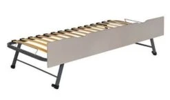 Tiroir De Lit Sur Pieds 90x200 Cm Bois Beige Home Kid